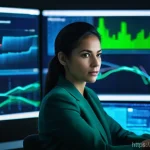 사이버위협 대응에 중요한 이론 정리 - **Prompt**: A high-tech cybersecurity operations center. A determined female cybersecurity analyst, ...