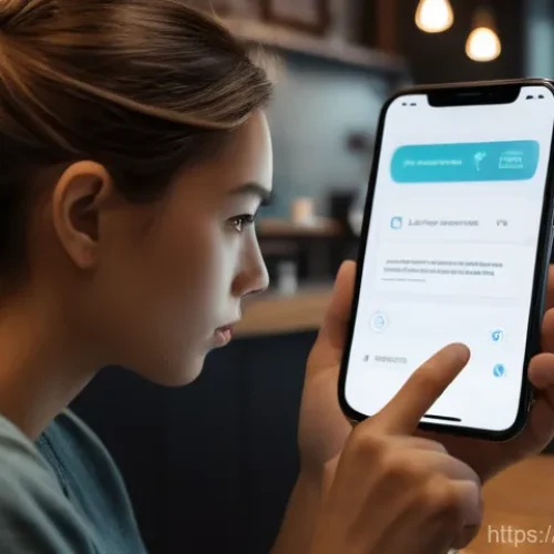 Home 20 악성코드 분석 이론과 사례 - A person (adult, neutral gender, wearing casual modern clothes) is looking intently at their smartph...